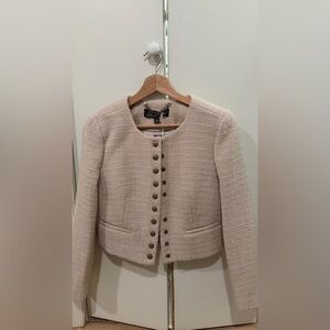 J. Crew Cream Textured Blazer